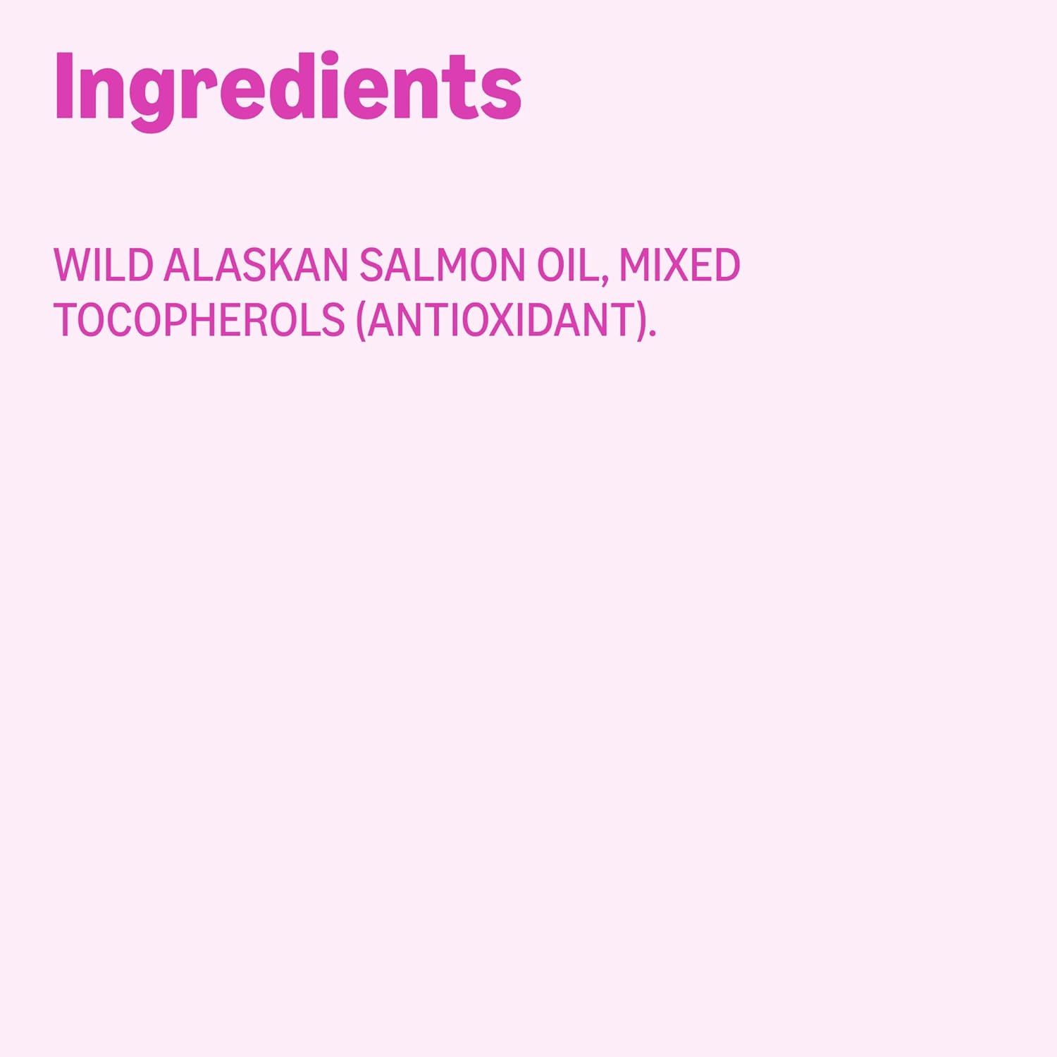 Wonder Bound Wild Alaskan Salmon Oil - Skin and Coat Support, Omega 3 Supplement for Dog and Cat, 32 fl oz