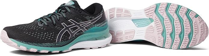ASICS Gel-Kayano 28 Black/Sage Women's Size 7.5 Running Shoes New in Box