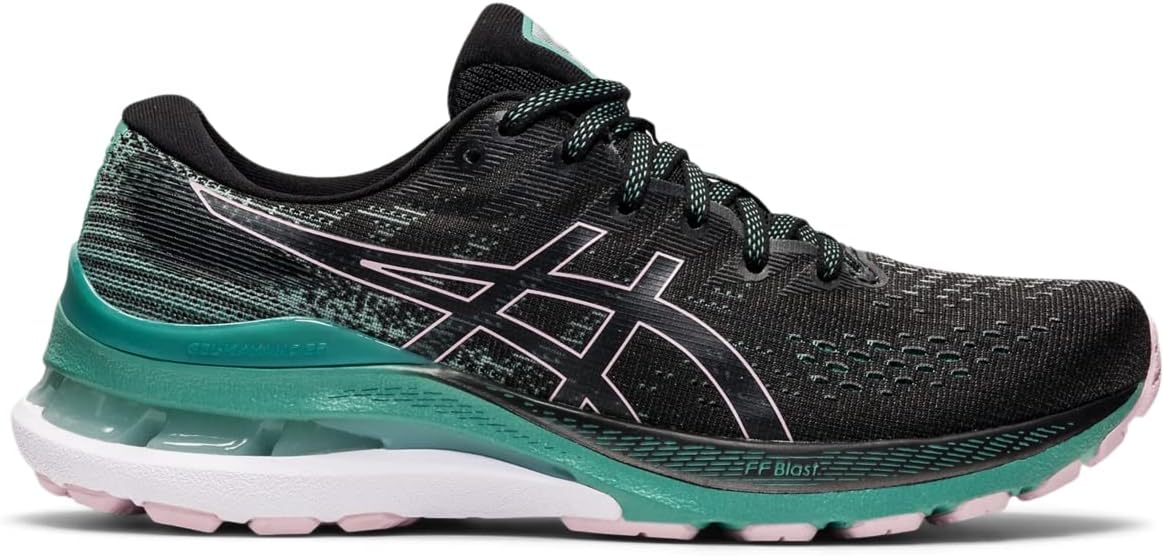ASICS Gel-Kayano 28 Black/Sage Women's Size 7.5 Running Shoes New in Box