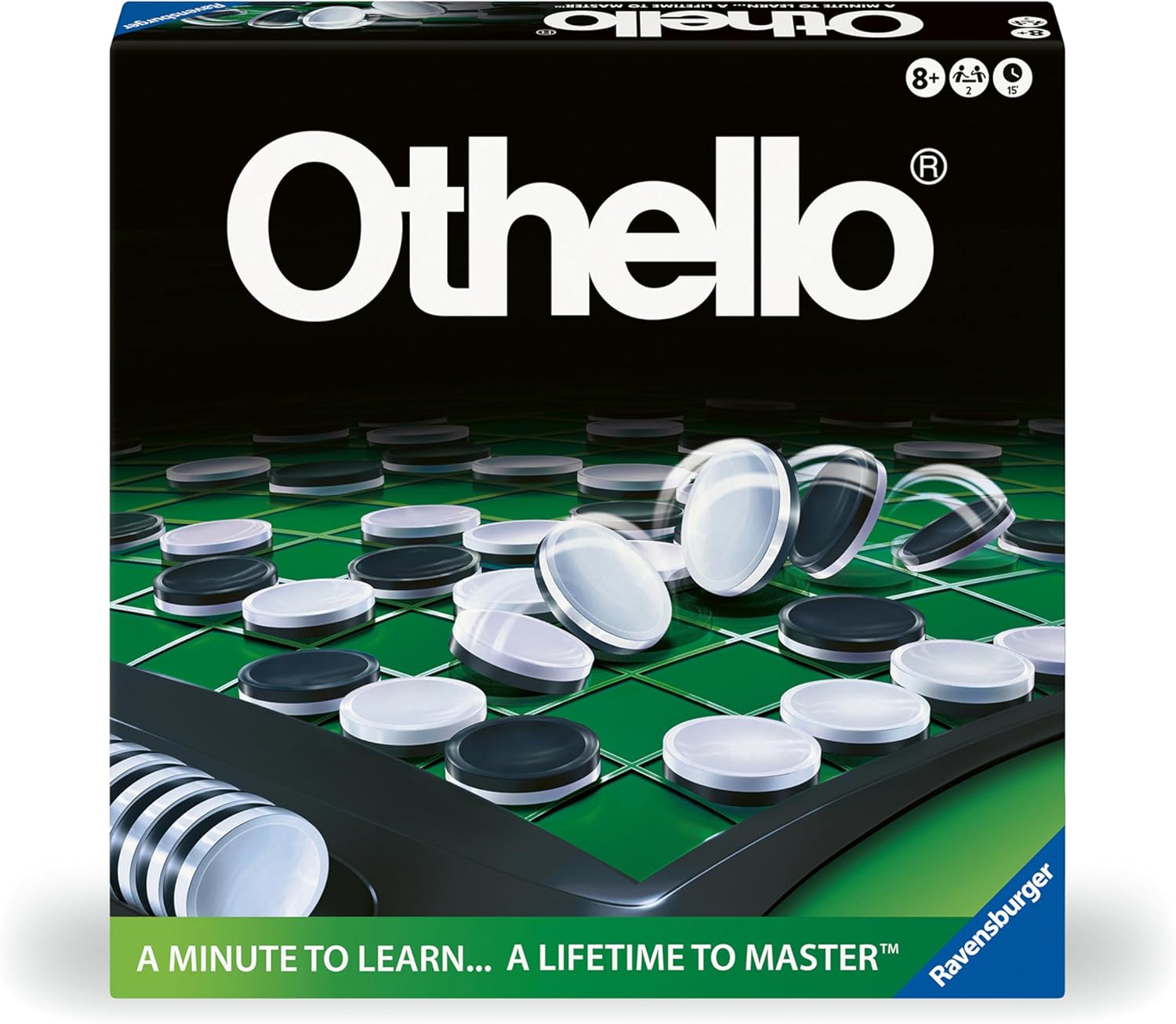 Ravensburger Othello Classic Strategy Board Game for 2 Players Ages 8+ New