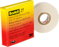3M Glass Cloth Electrical Tape 27, 3/4 in x 66 ft, 1 Roll, Non-Corrosive Adhesive, Pressure Sensitive, High Temperature, Corrosion Protection, 7-mil Woven
