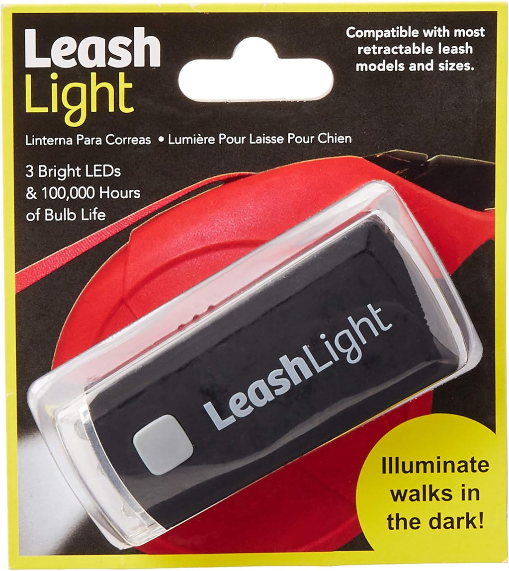 LeashLight Retractable Leash Flashlight – Compatible with Most Retractable Leashes