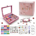 Athena’s Elements DIY Charm Bracelet Making Kit for Girls – 67PCS Jewelry Craft Set