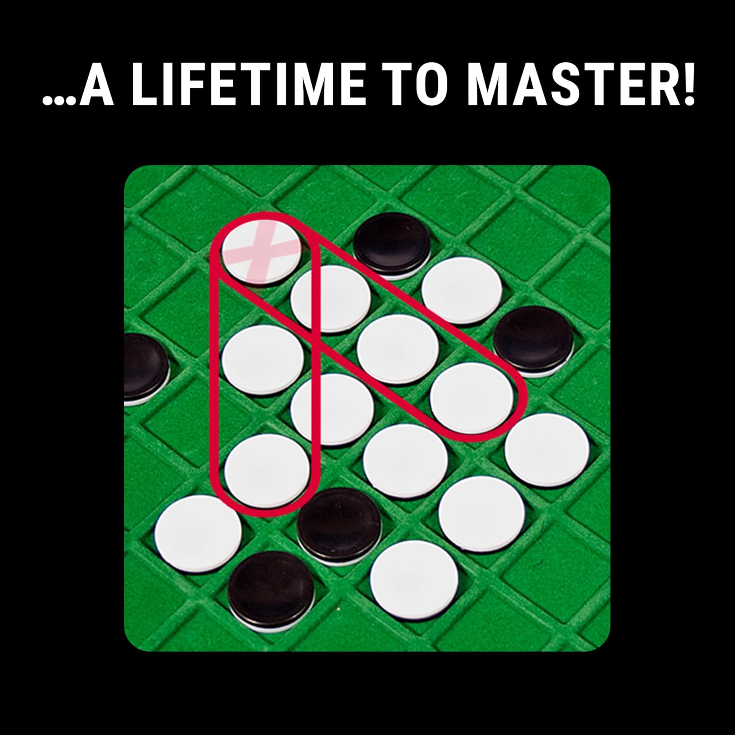 Ravensburger Othello Classic Strategy Board Game for 2 Players Ages 8+ New