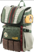 Star Wars Boba Fett Mythosaur Backpack Heroes & Villains Green White New with Tags