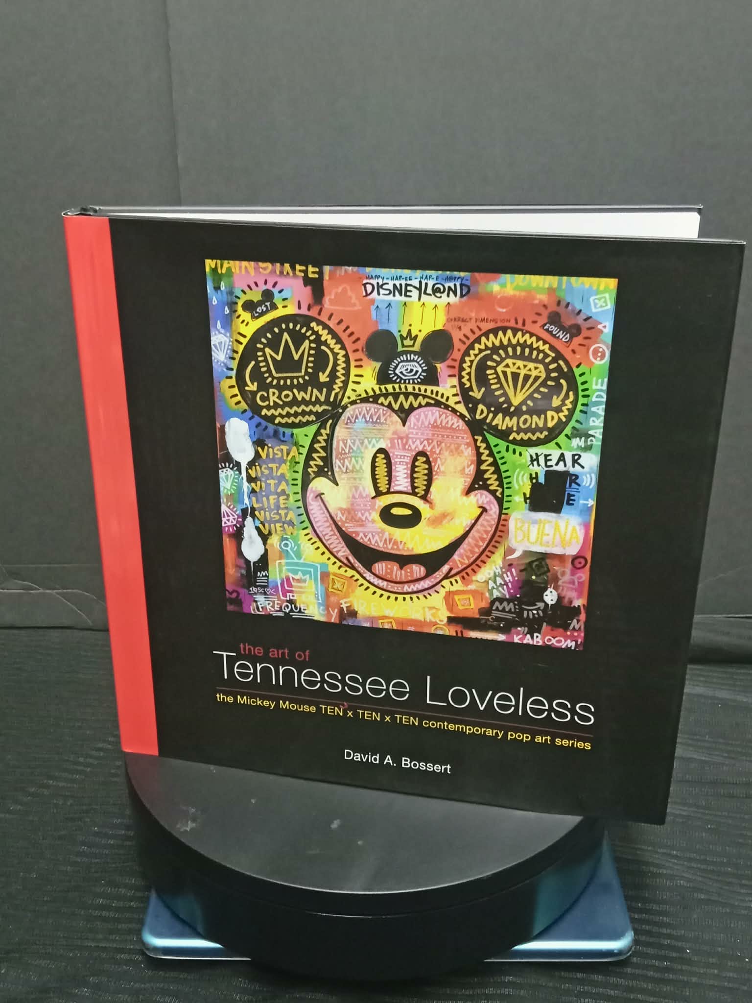The Art of Tennessee Loveless Mickey Mouse TEN x TEN x TEN Pop Art Book Disney Hardcover New