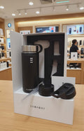 EXSPORT Stainless Steel Water Bottle 18oz Black - Double Wall Vacuum Insulated Multi-Lid - New