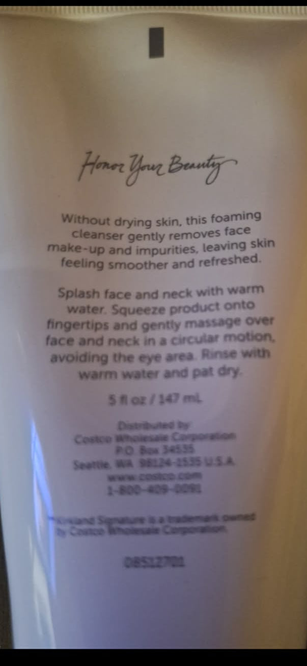 Kirkland Signature Borghese Purifying Cleanser 5 fl oz (Lot of 5 Tubes) - New