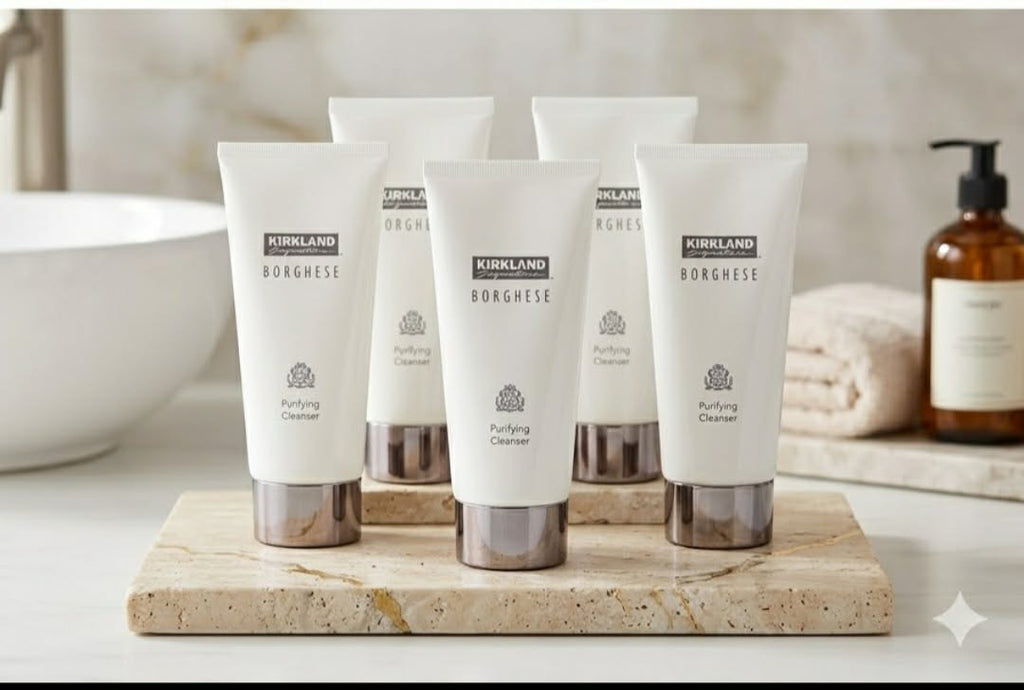 Kirkland Signature Borghese Purifying Cleanser 5 fl oz (Lot of 5 Tubes) - New