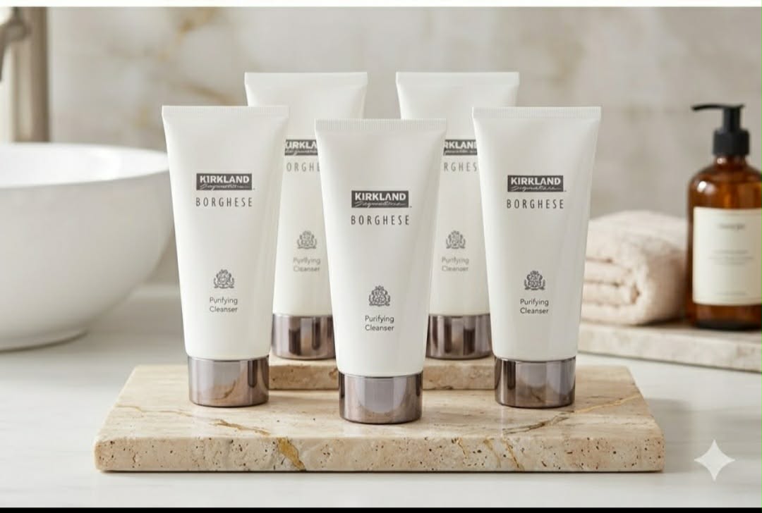 Kirkland Signature Borghese Purifying Cleanser 5 fl oz (Lot of 5 Tubes) - New