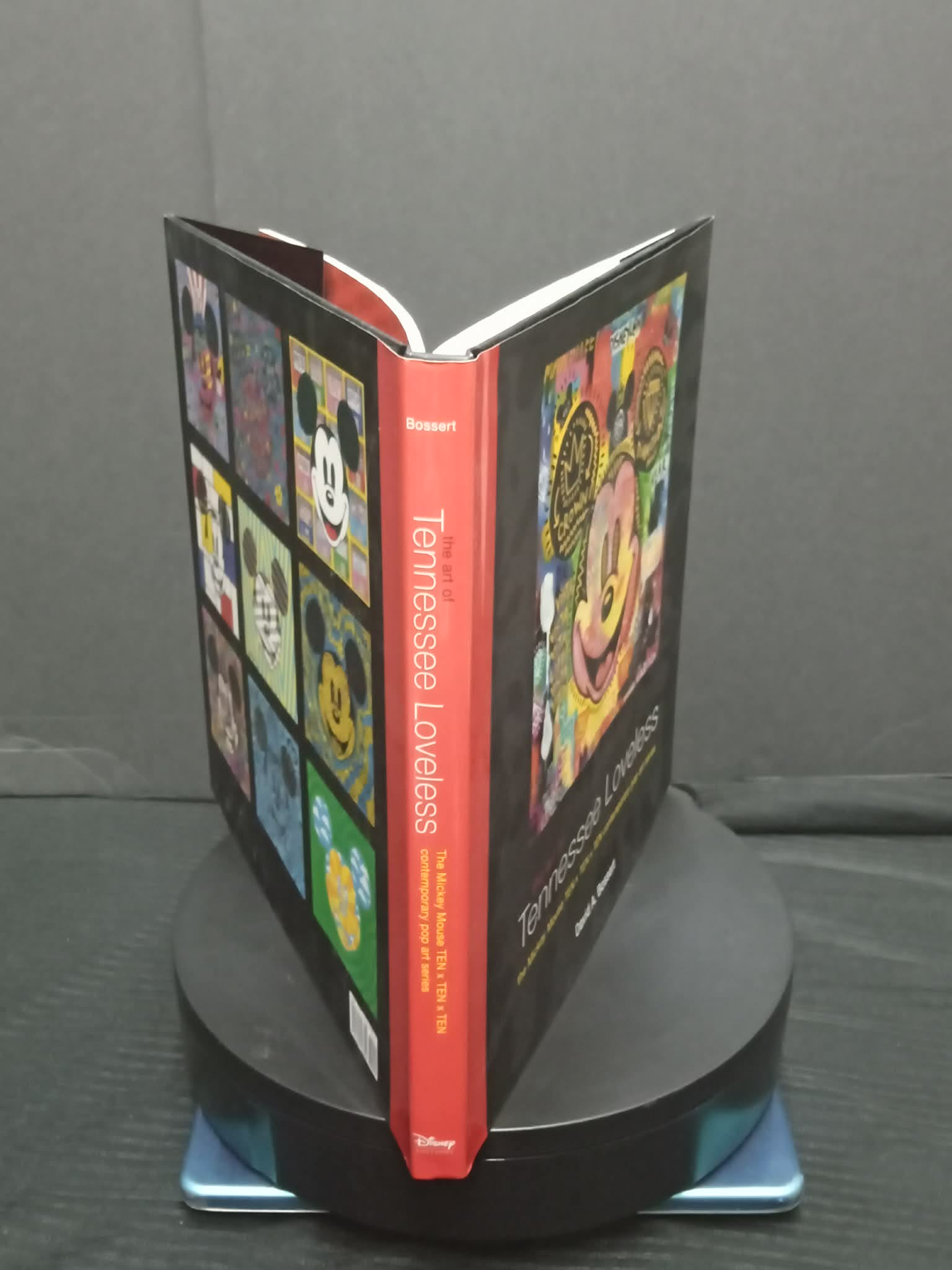 The Art of Tennessee Loveless Mickey Mouse TEN x TEN x TEN Pop Art Book Disney Hardcover New