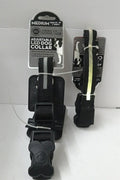 2-Pack AKC LED Flashing Dog Collars Light Up Adjustable Nylon Safety New SIZE MED