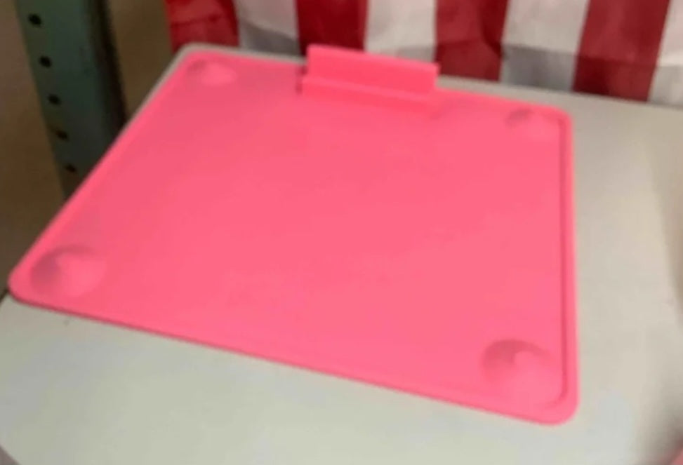 2-Pack Multi-Purpose Silicone Baby Placemat Pink - Food Safe, Heat Resistant New