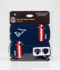 New England Patriots NFL Adjustable Youth Face Masks by FOCO – 2 Pack