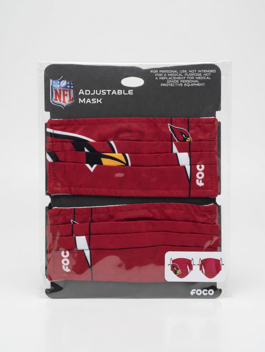 Arizona Cardinals NFL Adjustable Face Mask by FOCO - Red