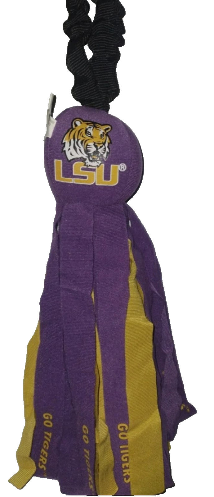 NCAA LSU Tigers Dog Toy - Durable Rope & Squeak Tug Toy - Pets First - NEW