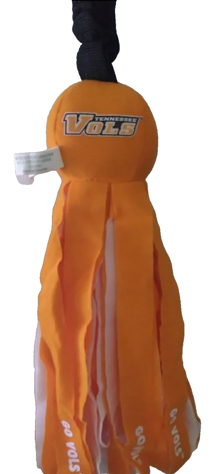 NCAA Tennessee Volunteers Dog Toy - Durable Rope & Squeak Tug Toy - Vols - NEW