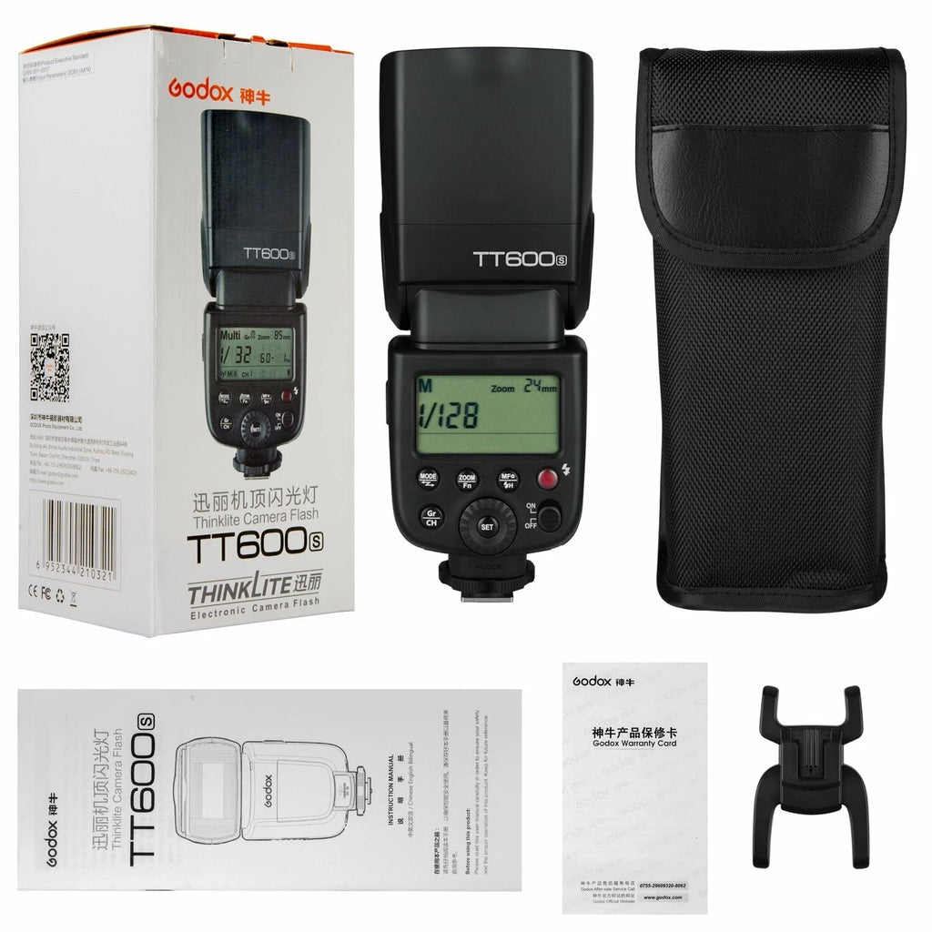 Godox TT600 2.4G HSS GN60 Camera Flash Light Speedlite for Fuji Canon Nikon Sony