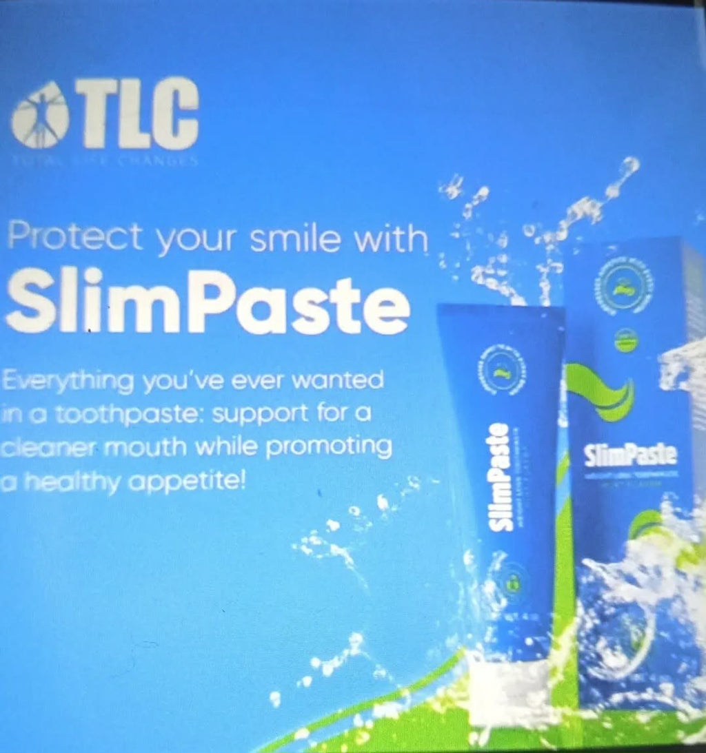 SlimPaste Appetite Suppressing Toothpaste Mint Flavor 4oz - 2 Pack Brand New