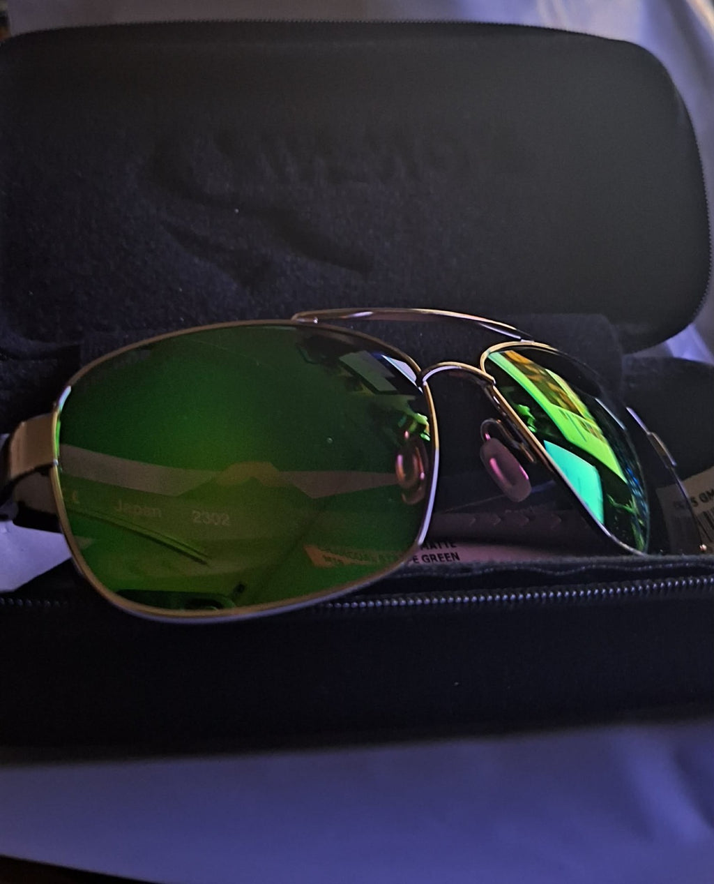 Fin-Nor SAN 035 GMCP Polarized Sunglasses - Sands Pur Silver / Matte Charcoal St