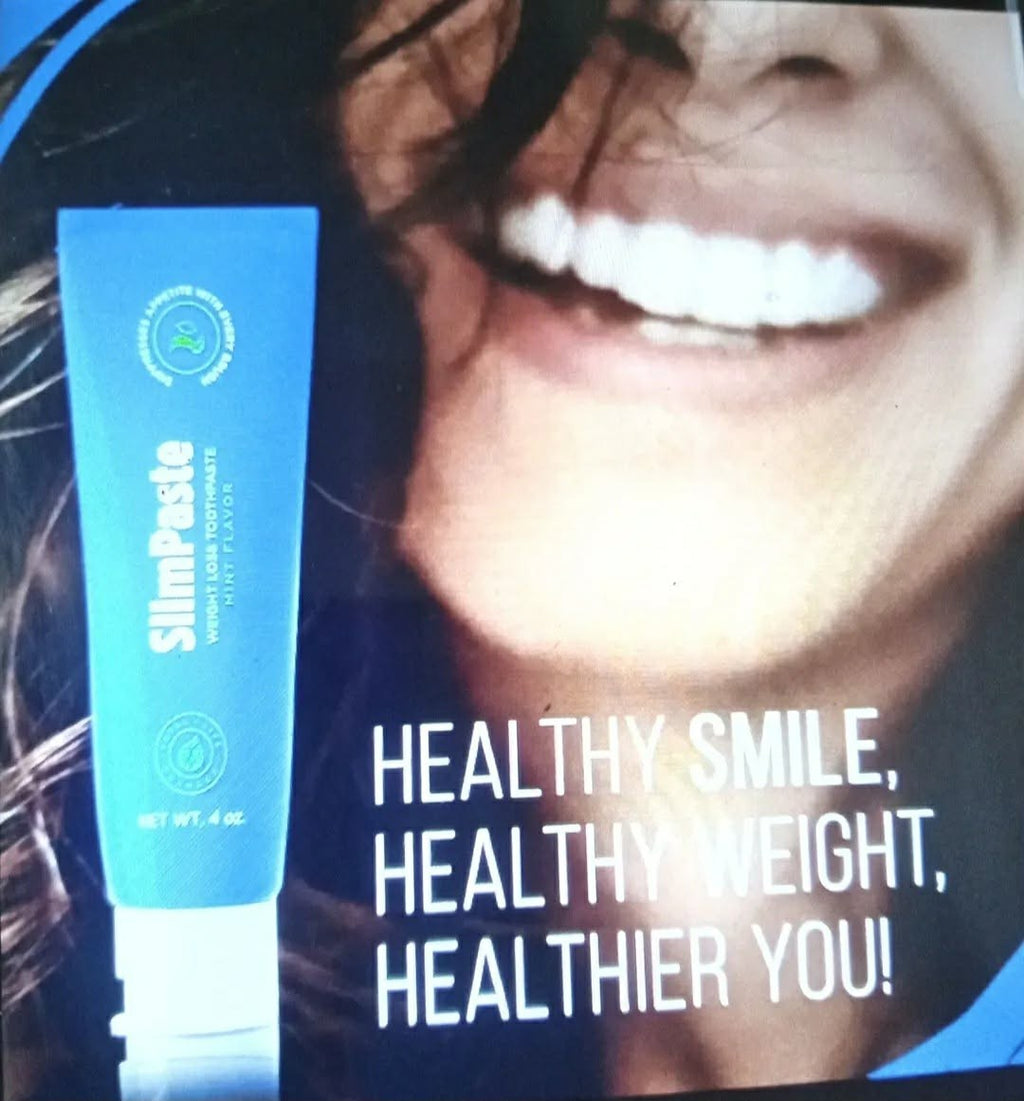 SlimPaste Appetite Suppressing Toothpaste Mint Flavor 4oz - 2 Pack Brand New