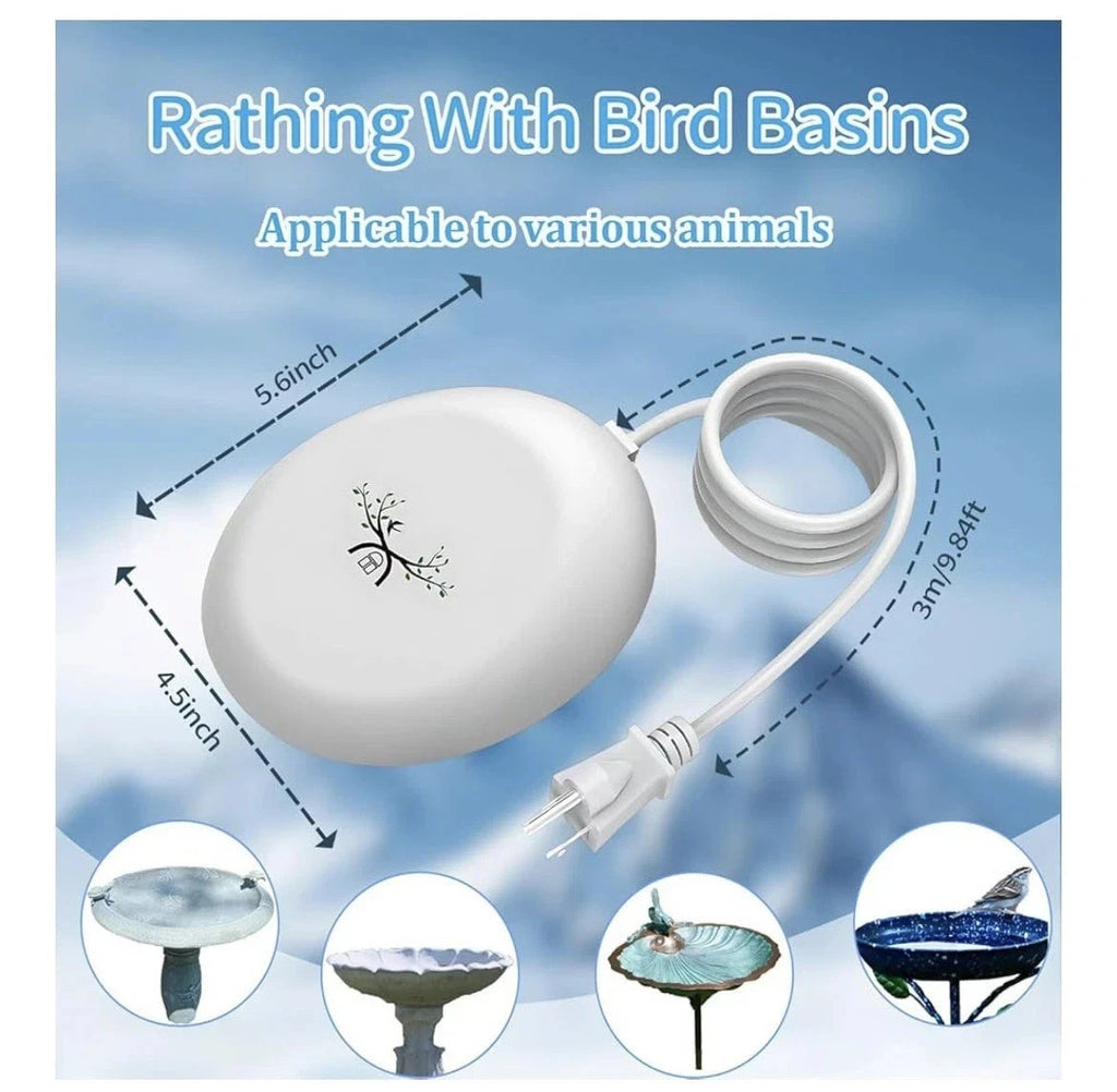 Winpull Bird Bath Heater TD-901 70W 120V AC Deicer Winter Bird Bath New